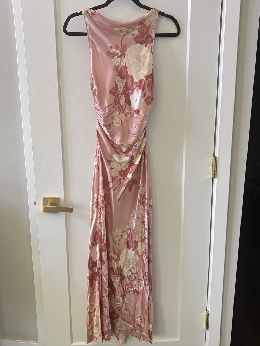 Reformation Casette Silk Midi Dress - Picture 5 of 8